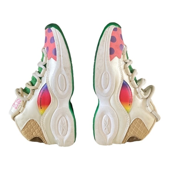 Hasbro x Reebok Question Mid Candy land Sneakers Trainers - Picture 5 of 12
